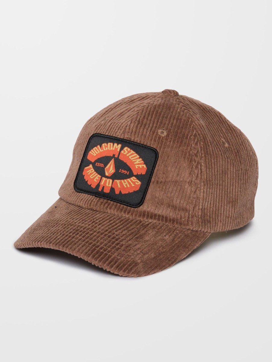 Homme Volcom Casquettes & Bonnets | Casquette Mechanic Dusty Brown