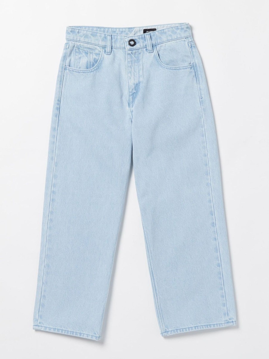 Garcons Volcom Jeans | Jean Billow-Bleu Clair-(Enfant) Light Blue