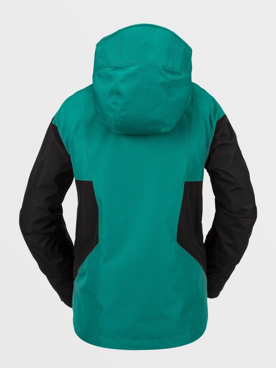 Femme Volcom Vestes De Snow | Veste Kimball Vibrant Green