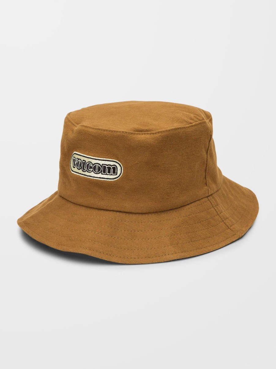 Homme Volcom Casquettes & Bonnets | Bob Ninetyfive Bucket Dusty Brown