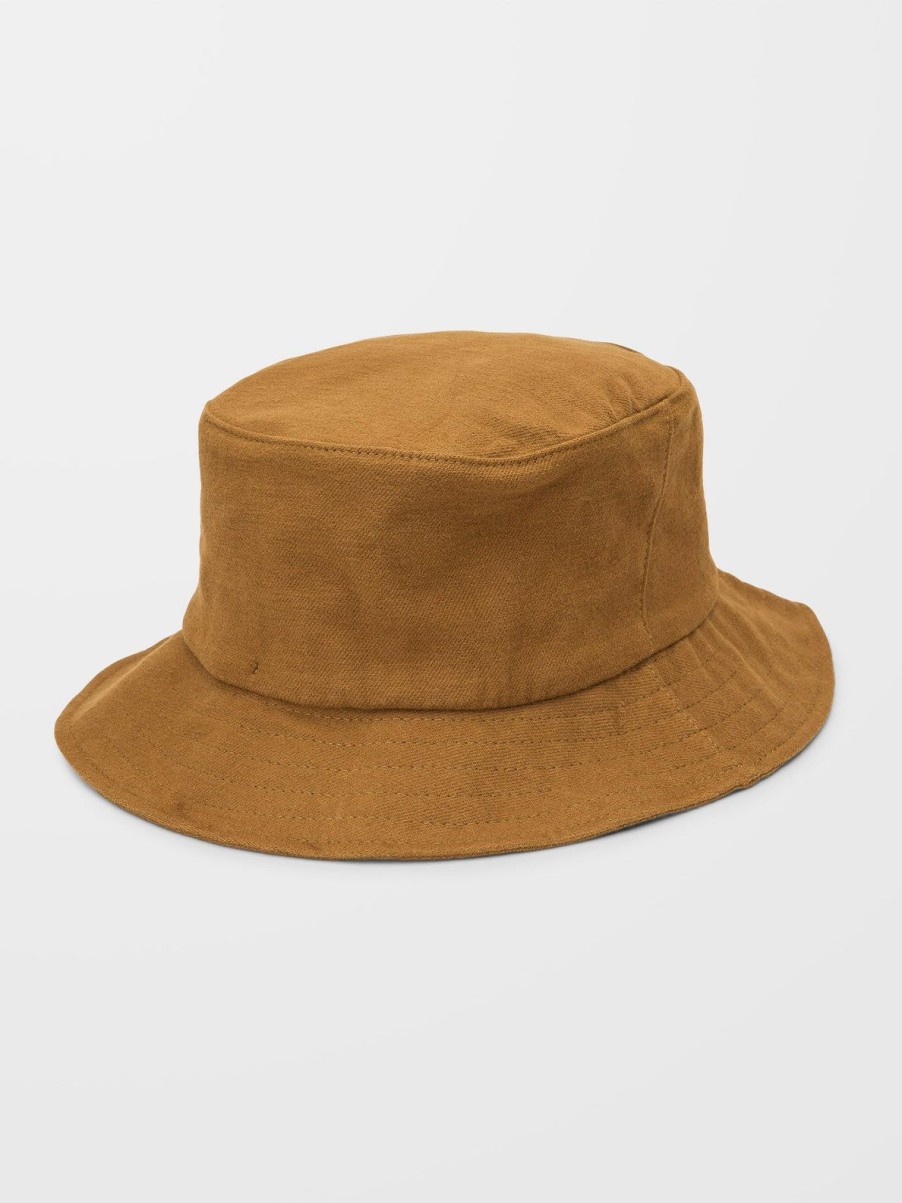 Homme Volcom Casquettes & Bonnets | Bob Ninetyfive Bucket Dusty Brown