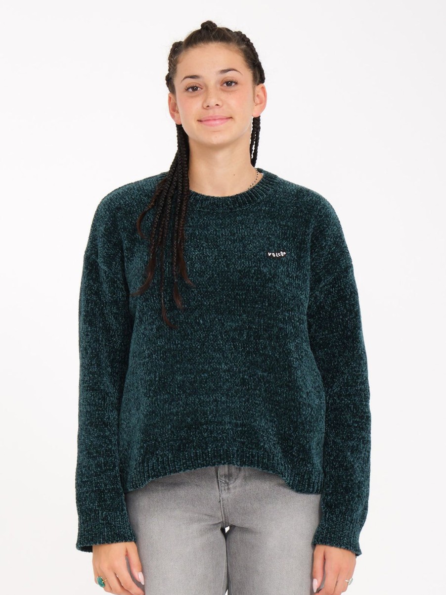 Femme Volcom Pulls & Cardigans | Pull Bubble Tea Ponderosa Pine