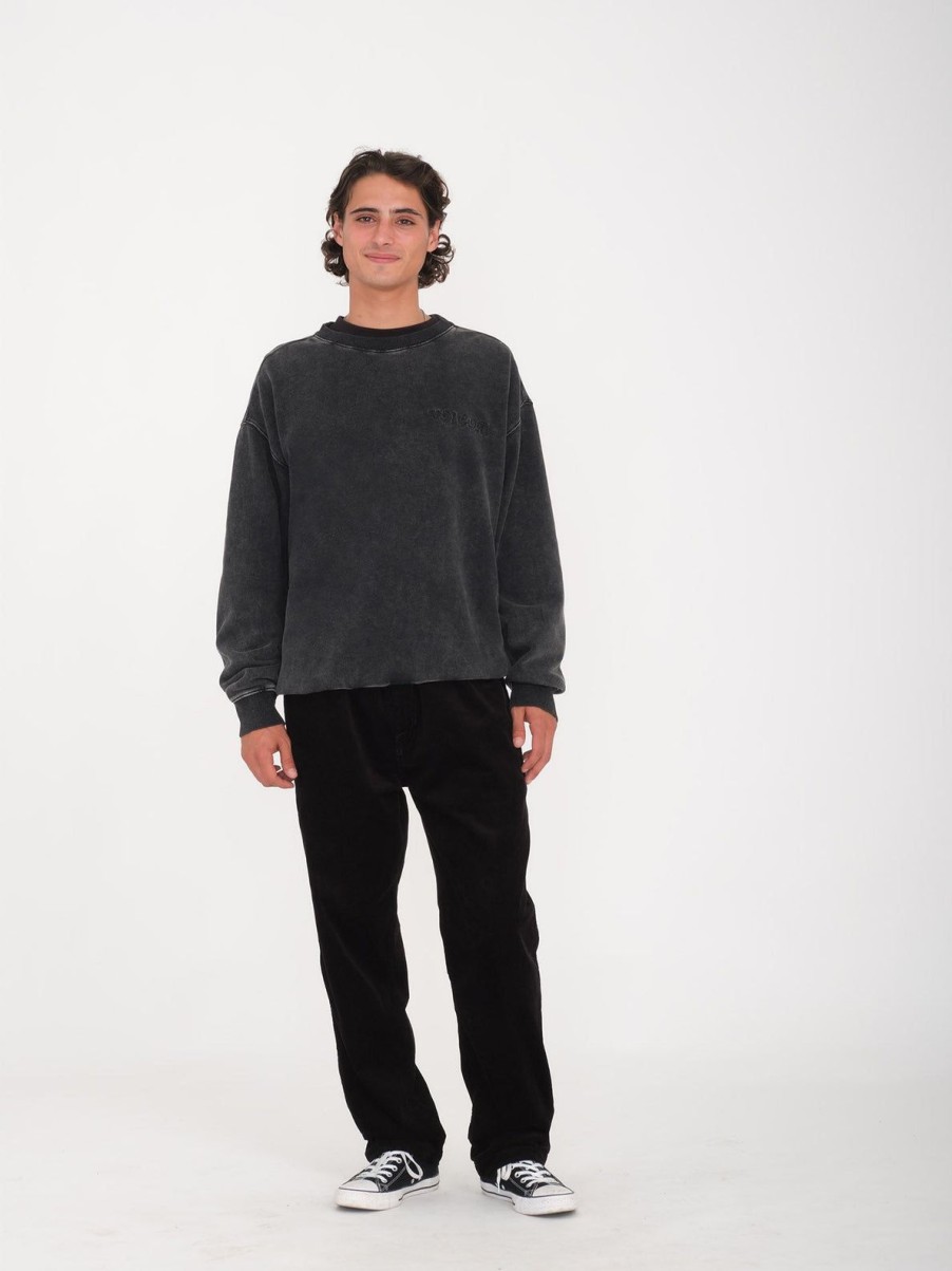 Homme Volcom Sweats | Sweat Acid Wall Black