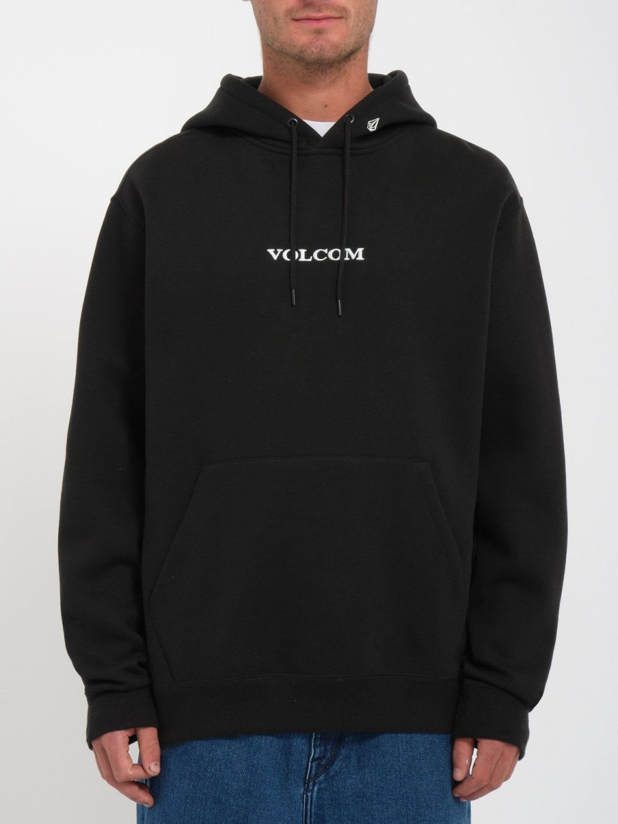 Homme Volcom Sweats | Sweat A Capuche Volcom Stone Black