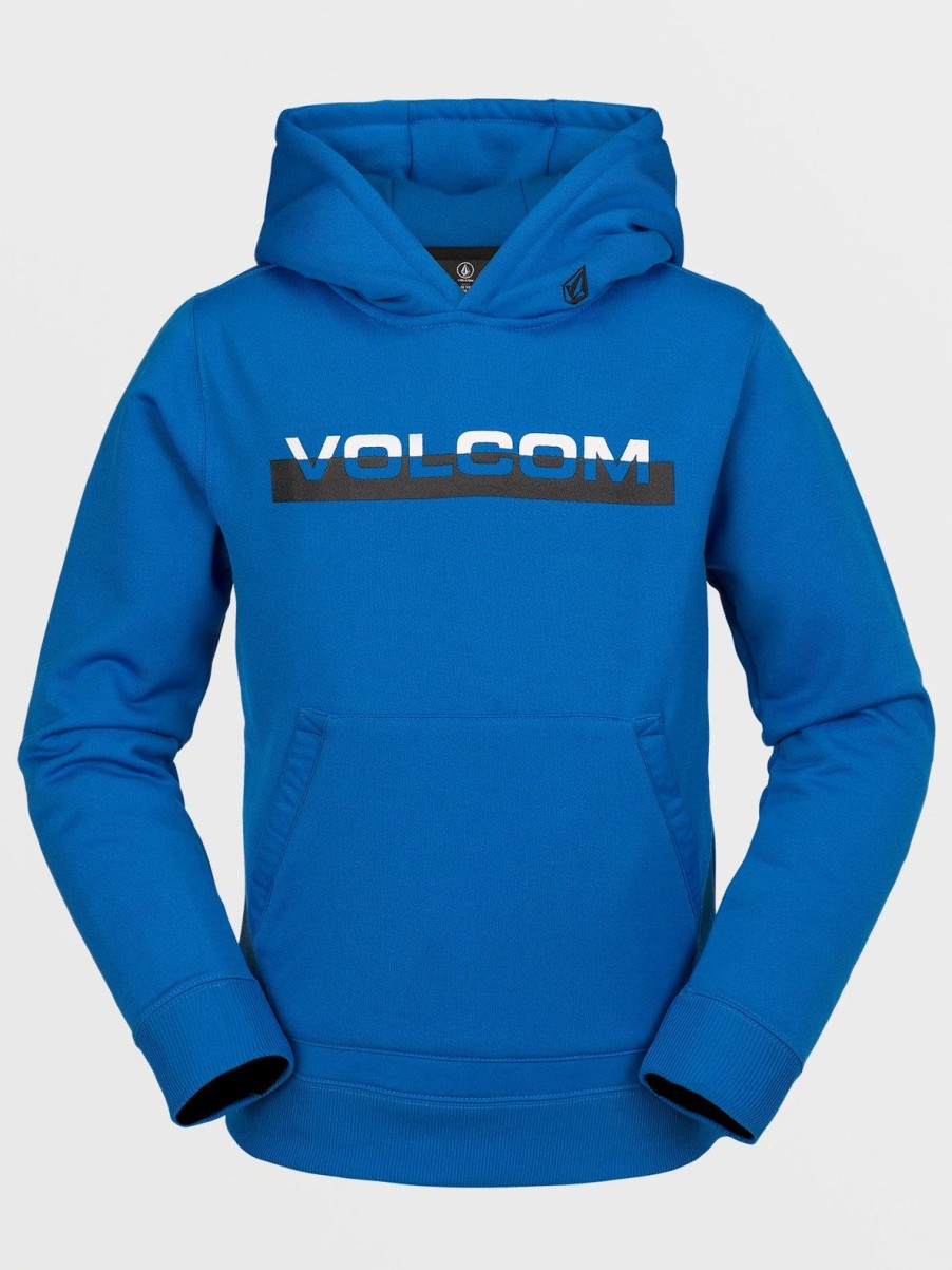 Garcons Volcom Sweats | Sweat A Capuche Youth Riding (Enfant) Blue