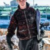 Homme Volcom Vestes De Snow | Veste Dustbox Maroon Camo