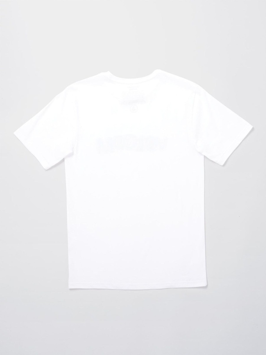 Garcons Volcom T-Shirts | T-Shirt Squable (Enfant) White