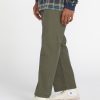 Homme Volcom Pantalons & Chinos | Pantalon V Ent Fat Tony Kraftsman Squadron Green