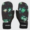 Homme Volcom Accessoires | Moufles Nyle V.Co Spritz Black