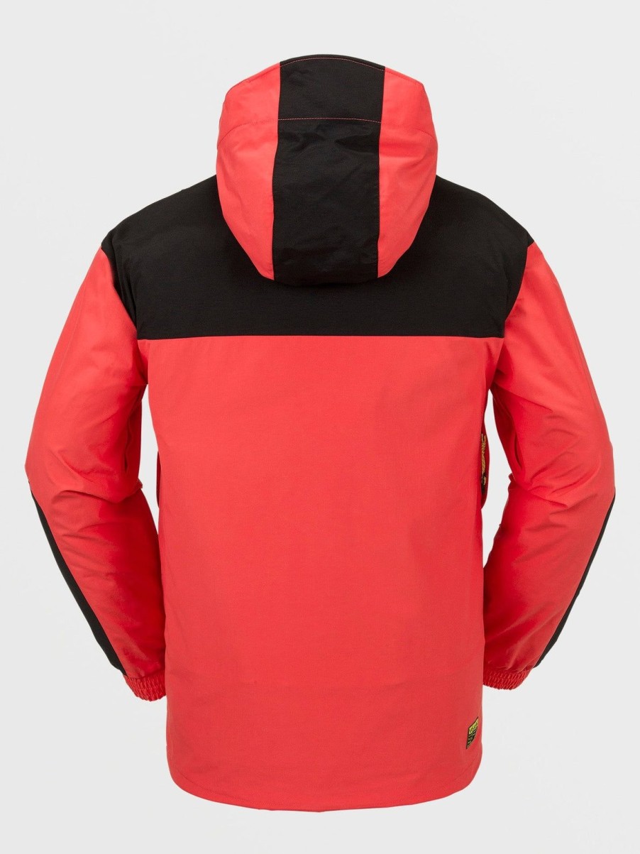 Homme Volcom Vestes De Snow | Veste Gore-Tex Longo Orange