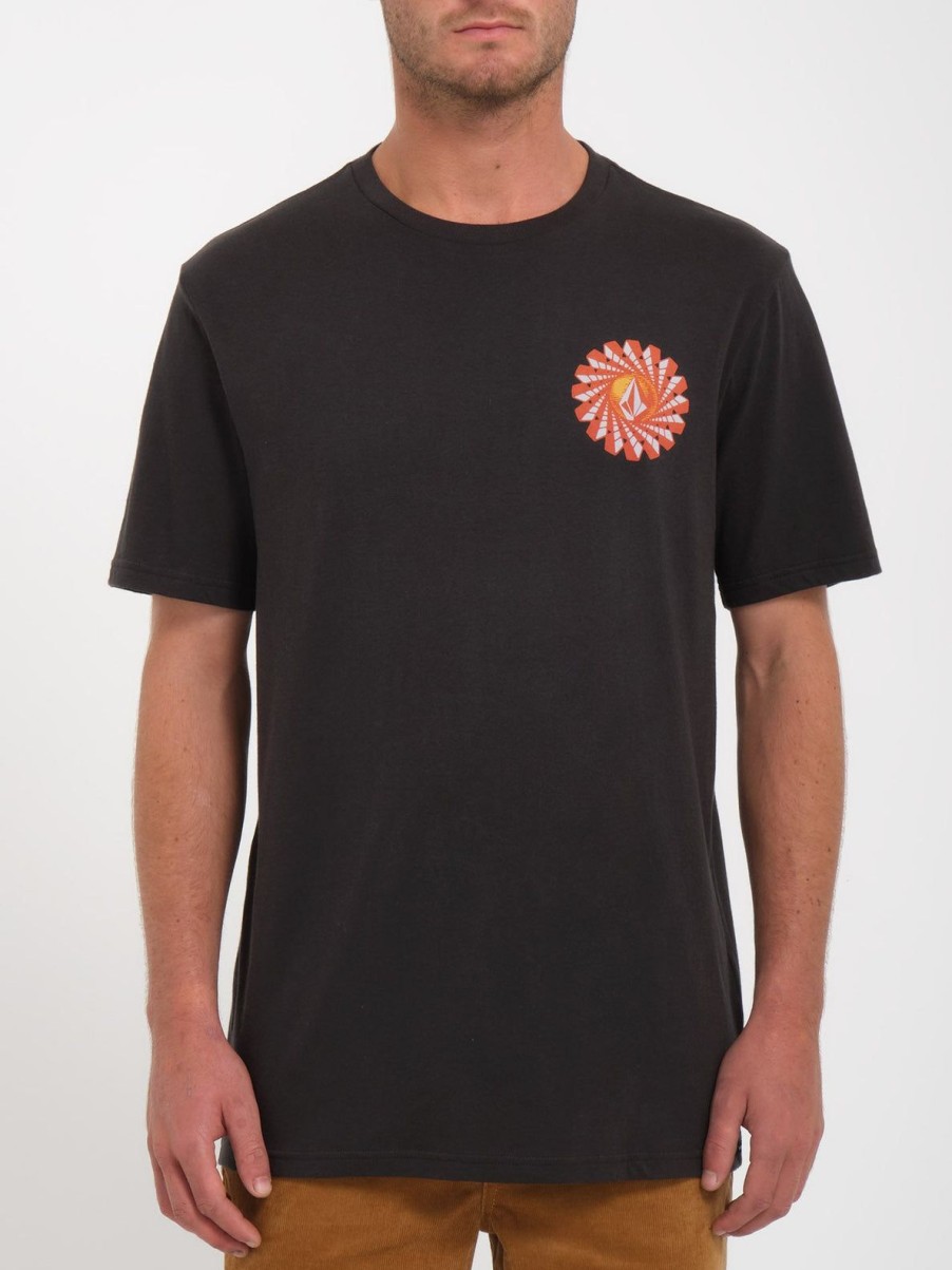 Homme Volcom T-Shirts & Polos | T-Shirt Molchat Farm To Yarn Stealth