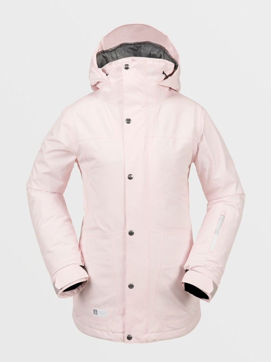 Femme Volcom Vestes De Snow | Veste Gore-Tex Ell Insulated Calcite