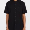 Homme Volcom Chemises | Chemise Everett Oxford New Black