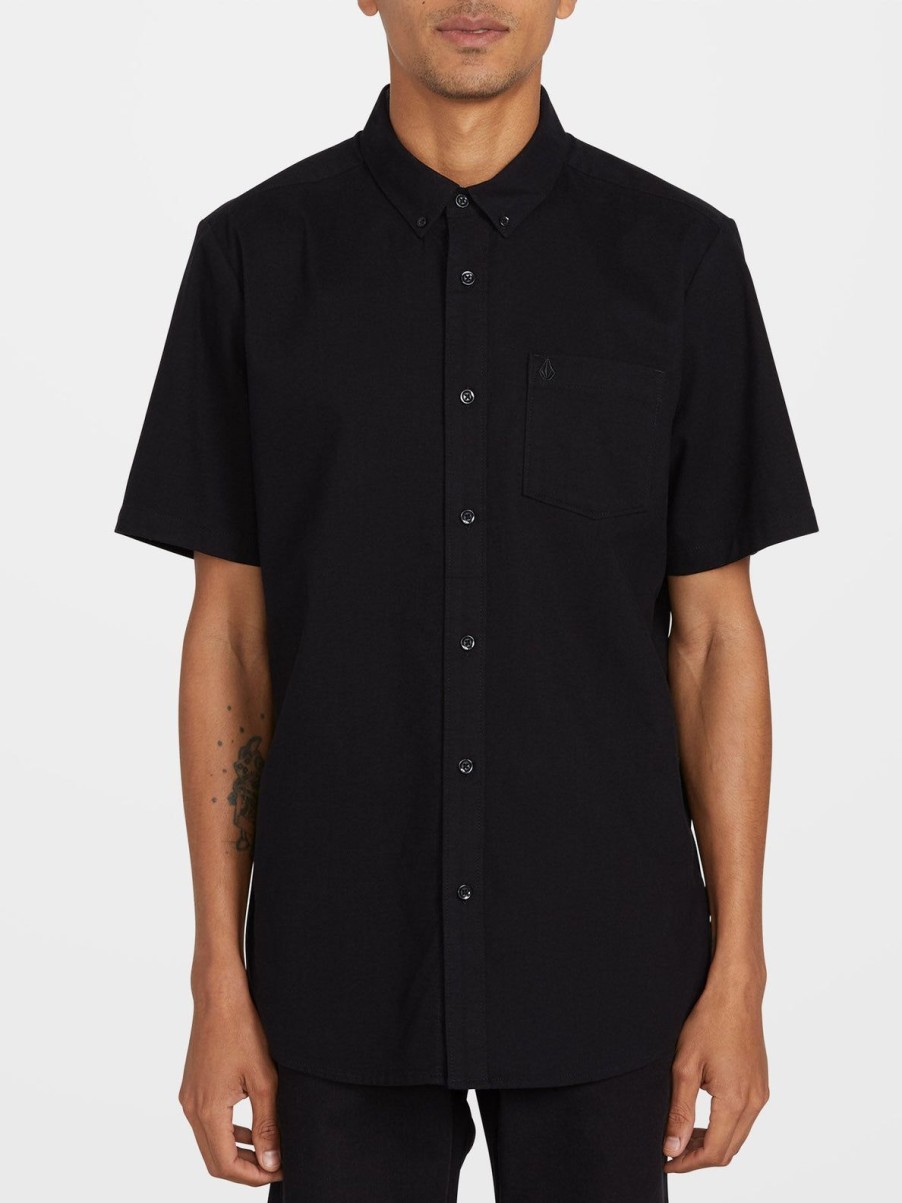 Homme Volcom Chemises | Chemise Everett Oxford New Black