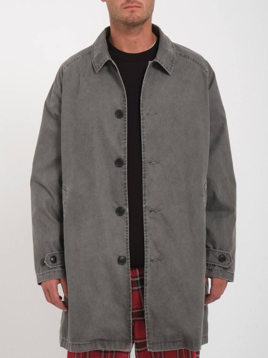 Homme Volcom Vestes & Manteaux | Trench V Ent X Noa Deane Heather Grey