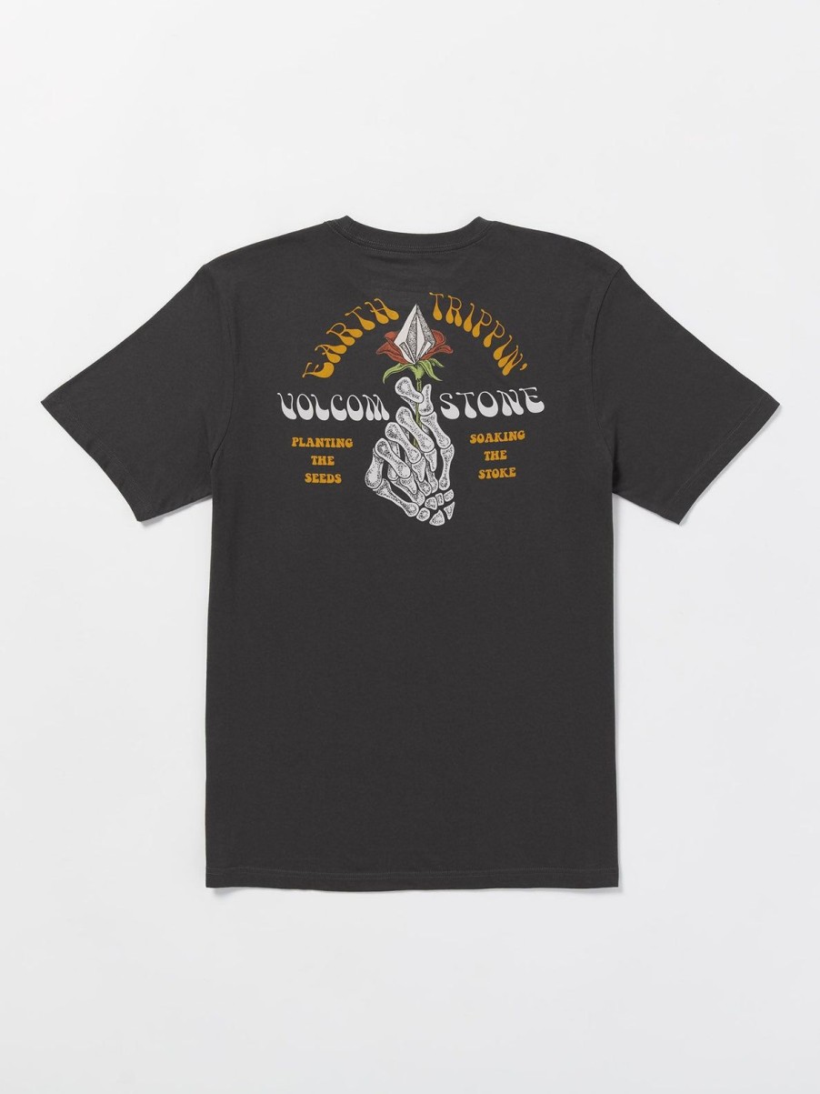 Homme Volcom T-Shirts & Polos | T-Shirt Stone Stoker Farm To Yarn Stealth