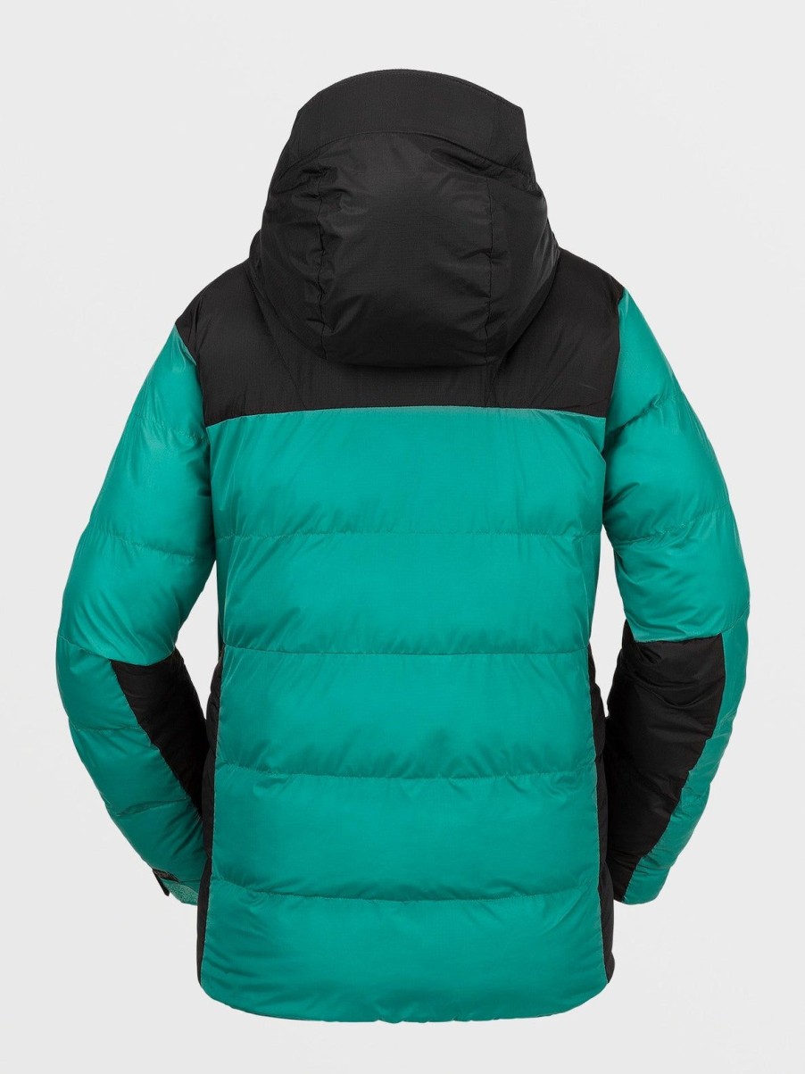 Femme Volcom Vestes De Snow | Veste Puffleup Vibrant Green