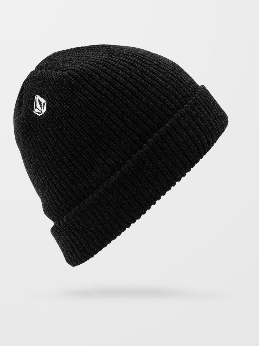 Homme Volcom Casquettes & Bonnets | Bonnet Full Stone Black