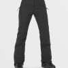 Femme Volcom Pantalon De Snow | Pantalon Stretch Battle Hr Black