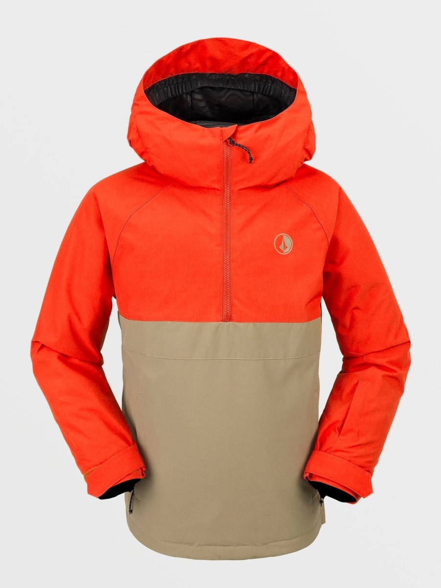 Garcons Volcom Vestes De Snow | Veste Sluff Insulated (Enfant) Orange Shock