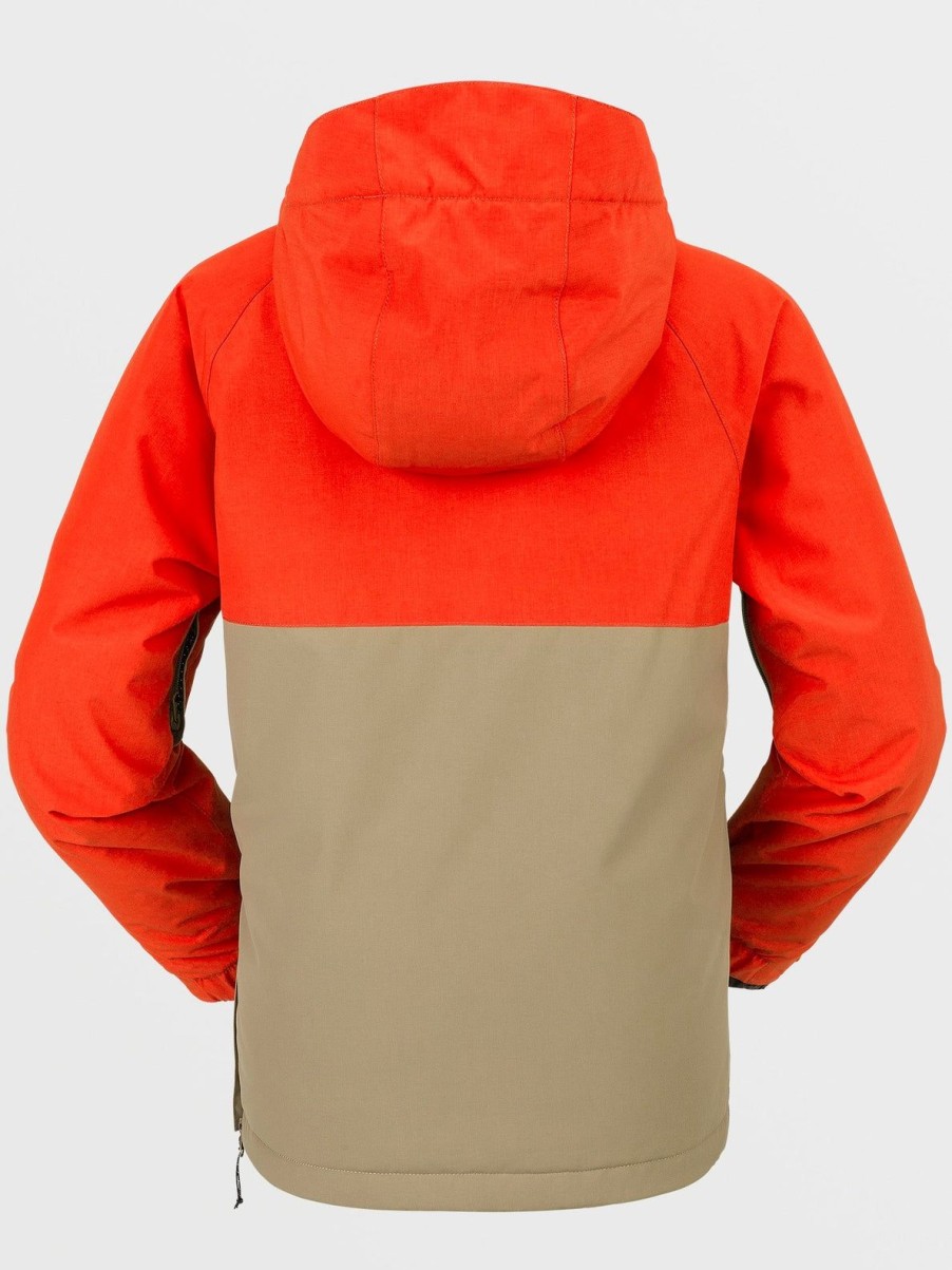 Garcons Volcom Vestes De Snow | Veste Sluff Insulated (Enfant) Orange Shock